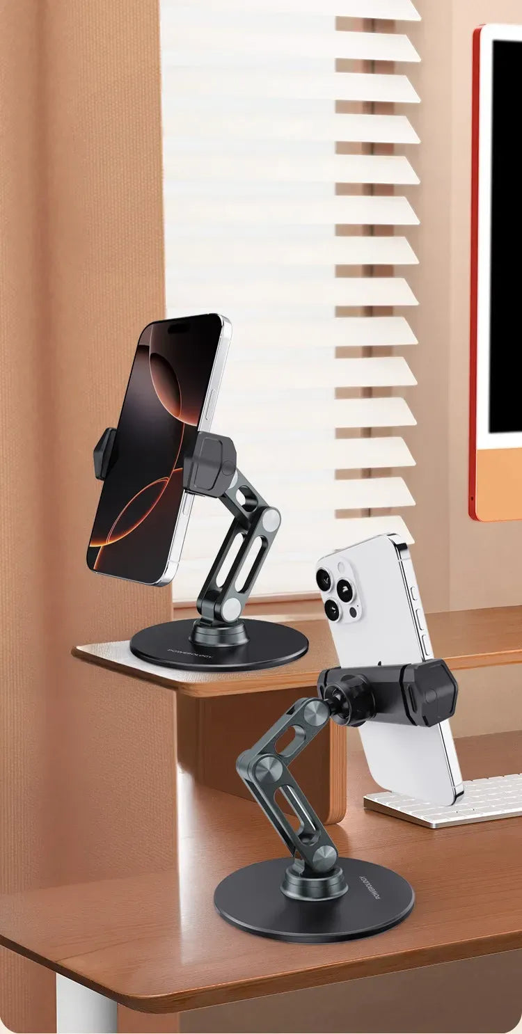 Powerology Multi Angle Phone Stand Black – image 3