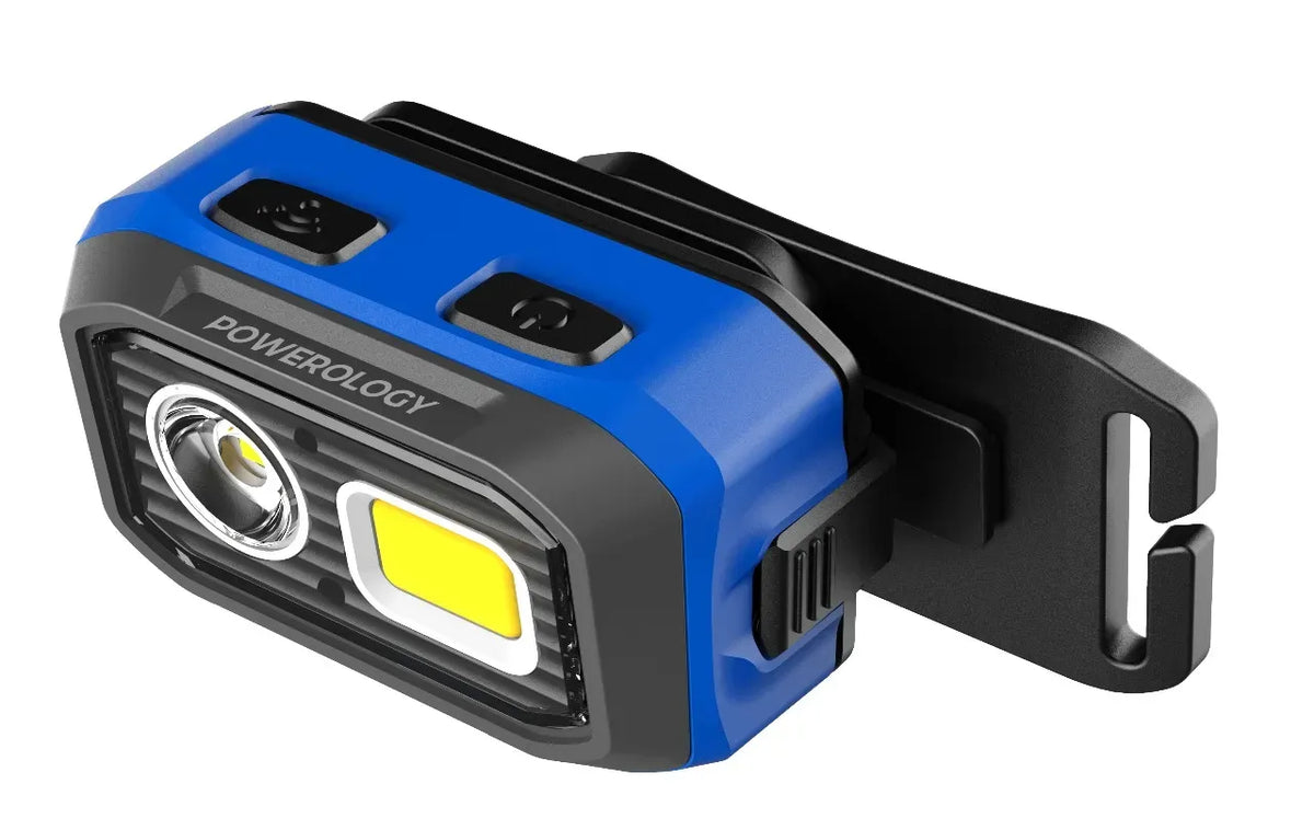 Powerology Brightvision Rechargeable LED Headlamp Black – image 8