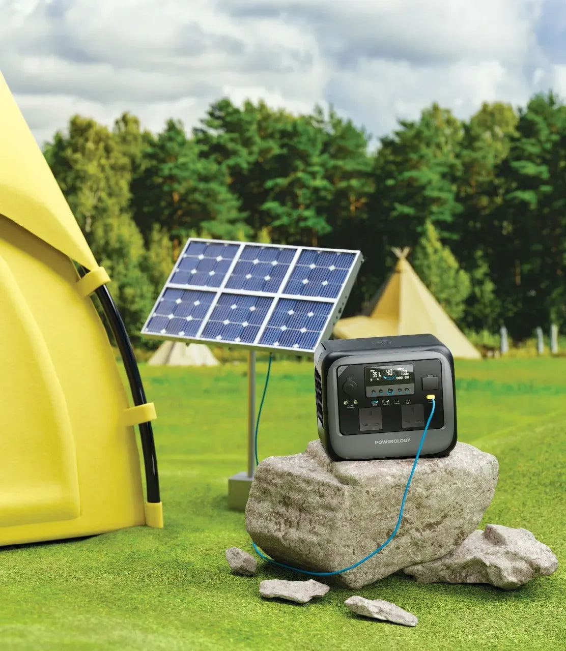 Powerology Pater Ii Portable Power Station 700w Gray – image 6