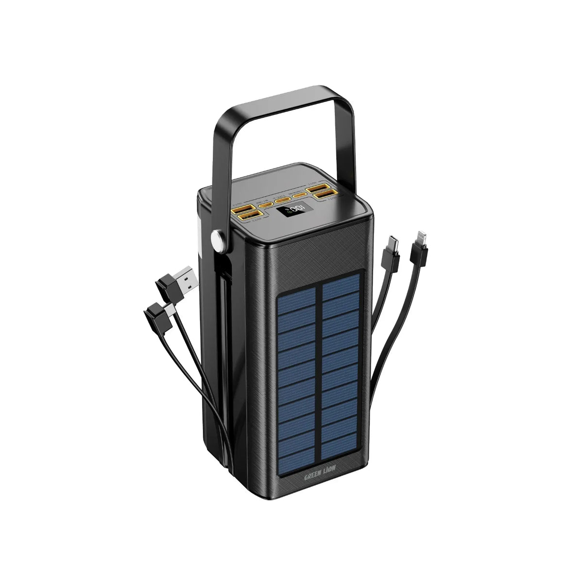 Green Lion Solar X 80000 m Ah Power Bank PD 20 W - Black – image 2