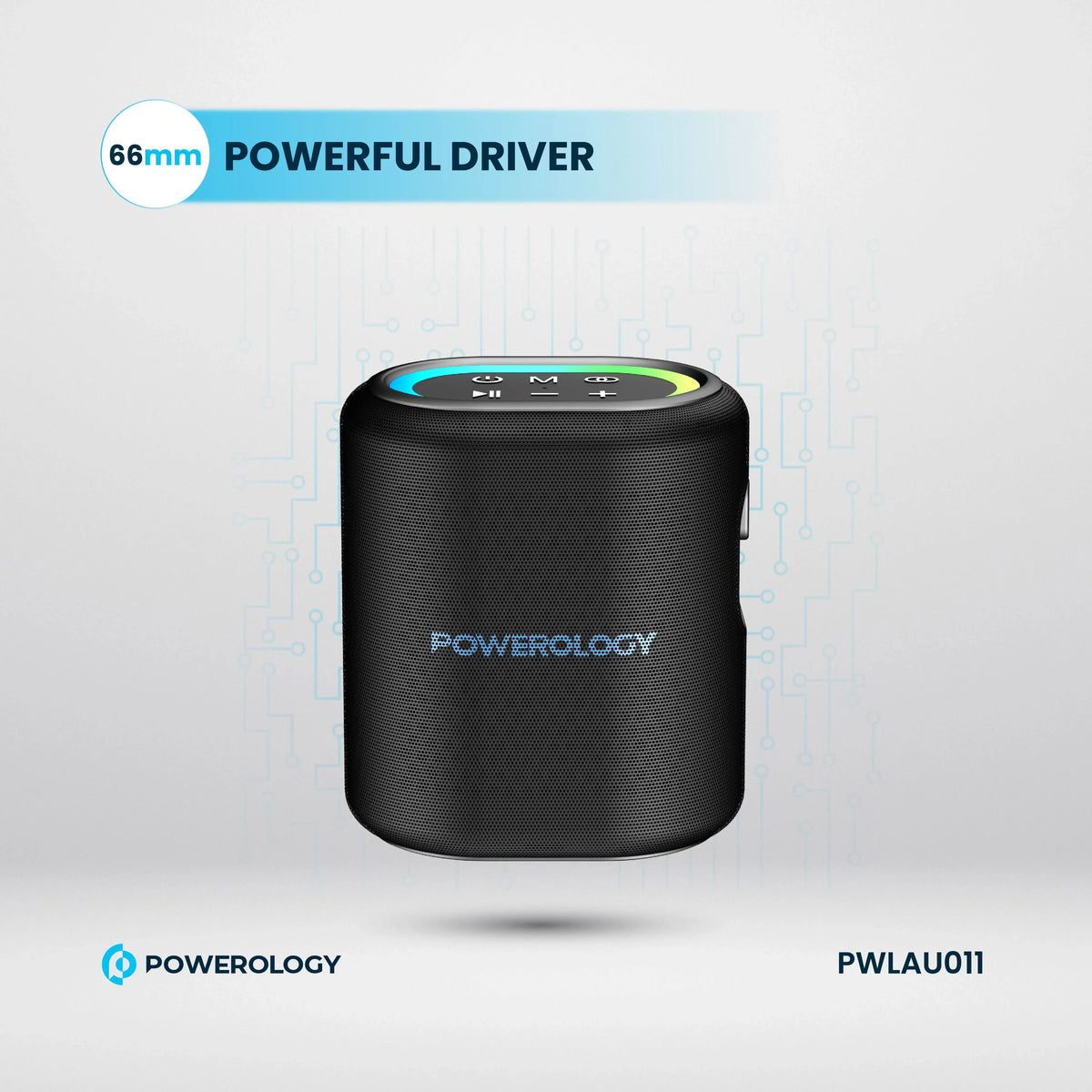 Powerology Portable Loud Speaker Black – image 19