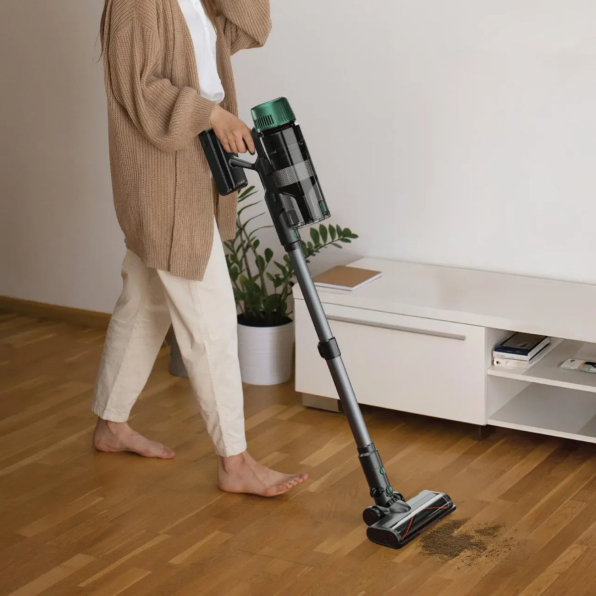 Green Lion Force Max Vacuum Cleaner Cordless 400 W 29000 Pa - Black – image 4