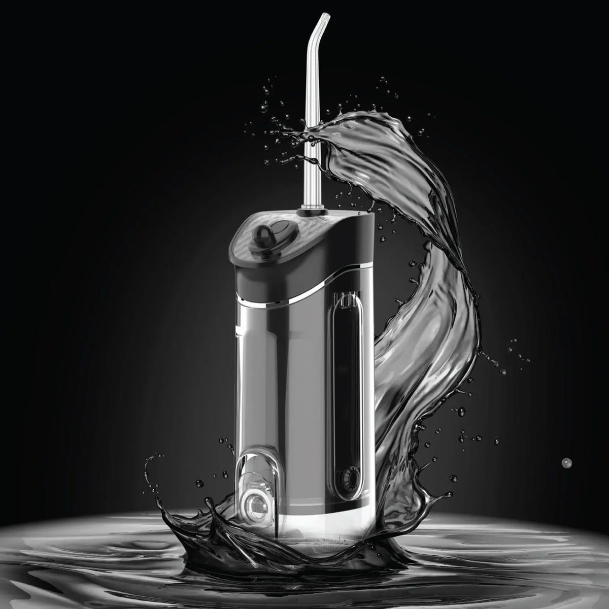 Green Lion Portable Oral Irrigator 180 ML - Black