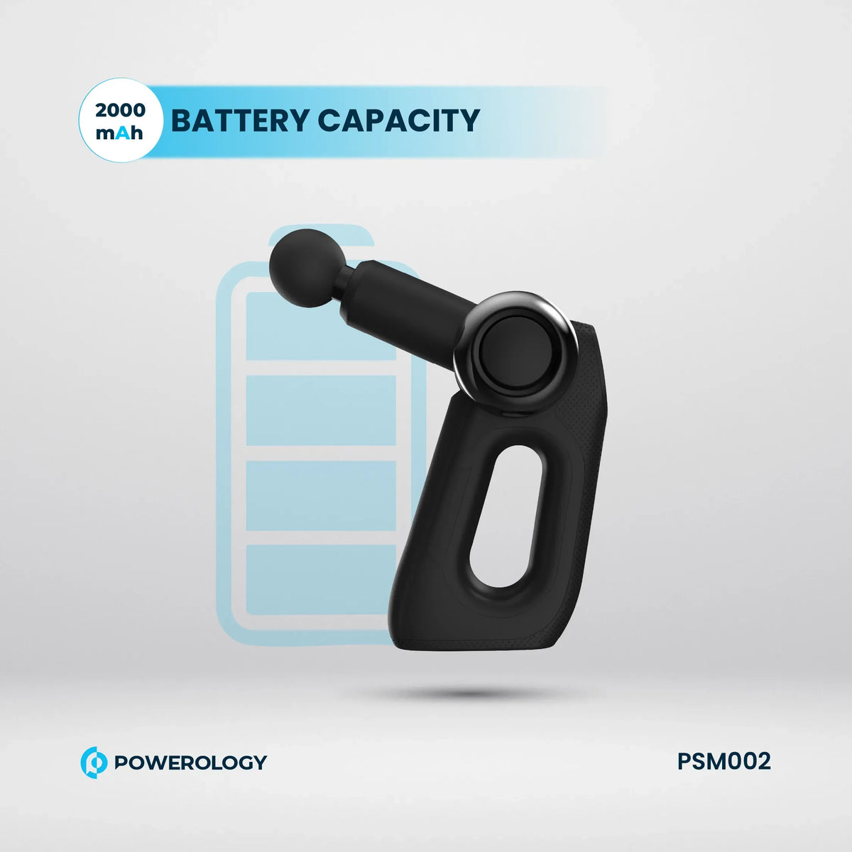 Powerology Full Body Massage Gun Black – image 15