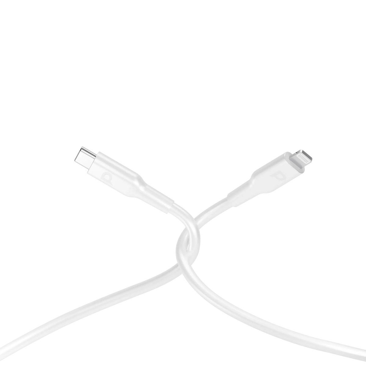 Powerology Type-CTo Lightning Cable PD 60 W - White
