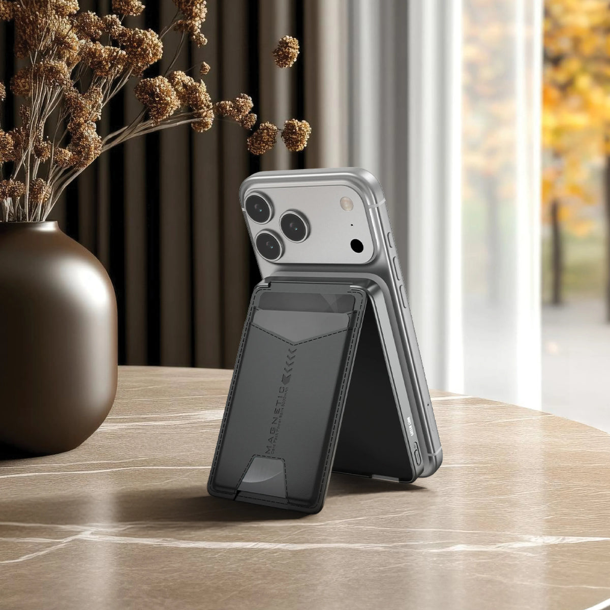 Green Lion Mag Mate 5000 m Ah Power Bankwith Card Holder - Grey – image 2