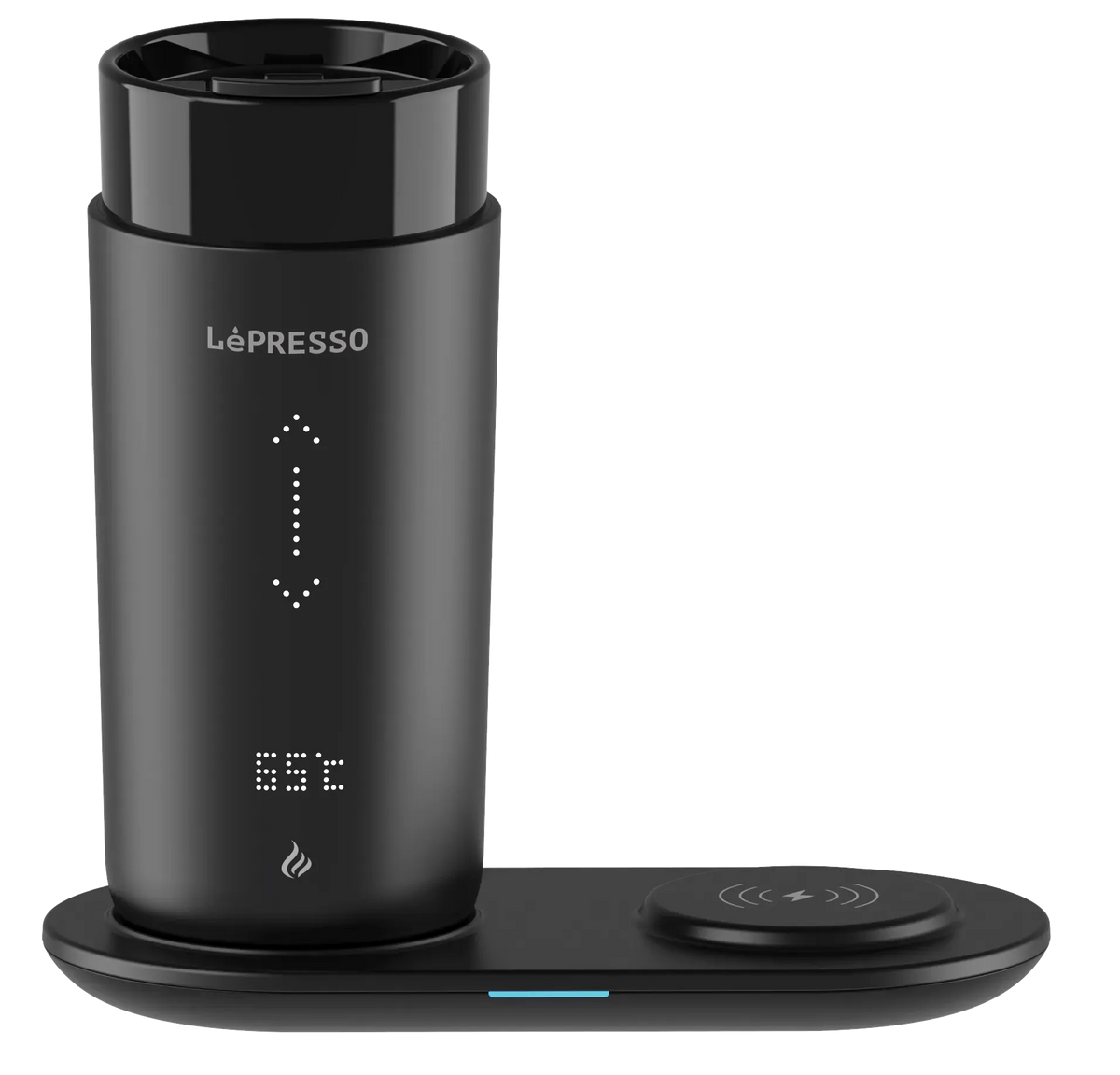 LePresso Smart Travel Heating Mug Black – image 4
