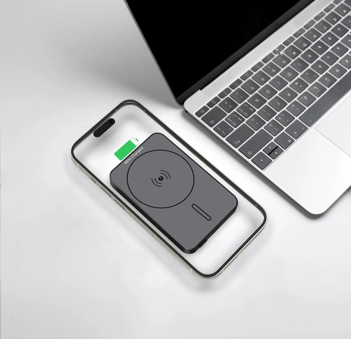 Green Lion GL-MAG 5 5000 m Ah Power Bank PD 20 W - Black – image 8