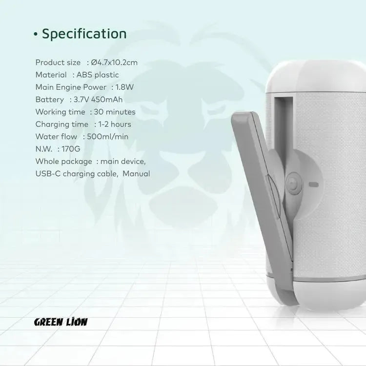 Green Lion Electric Pocket Bidet White – image 3