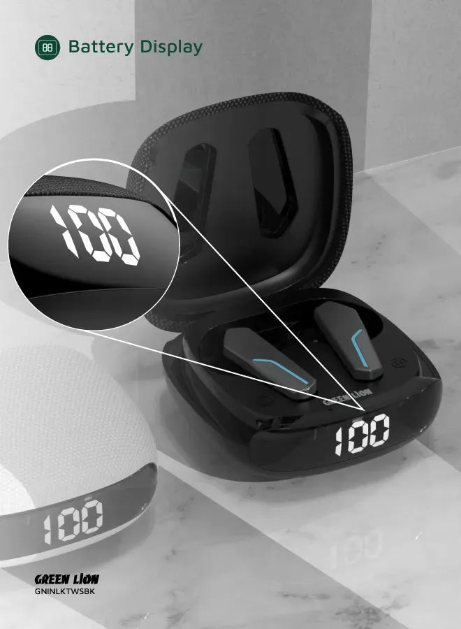 Green Lion Interlaken True Wireless Earbuds - Black – image 14