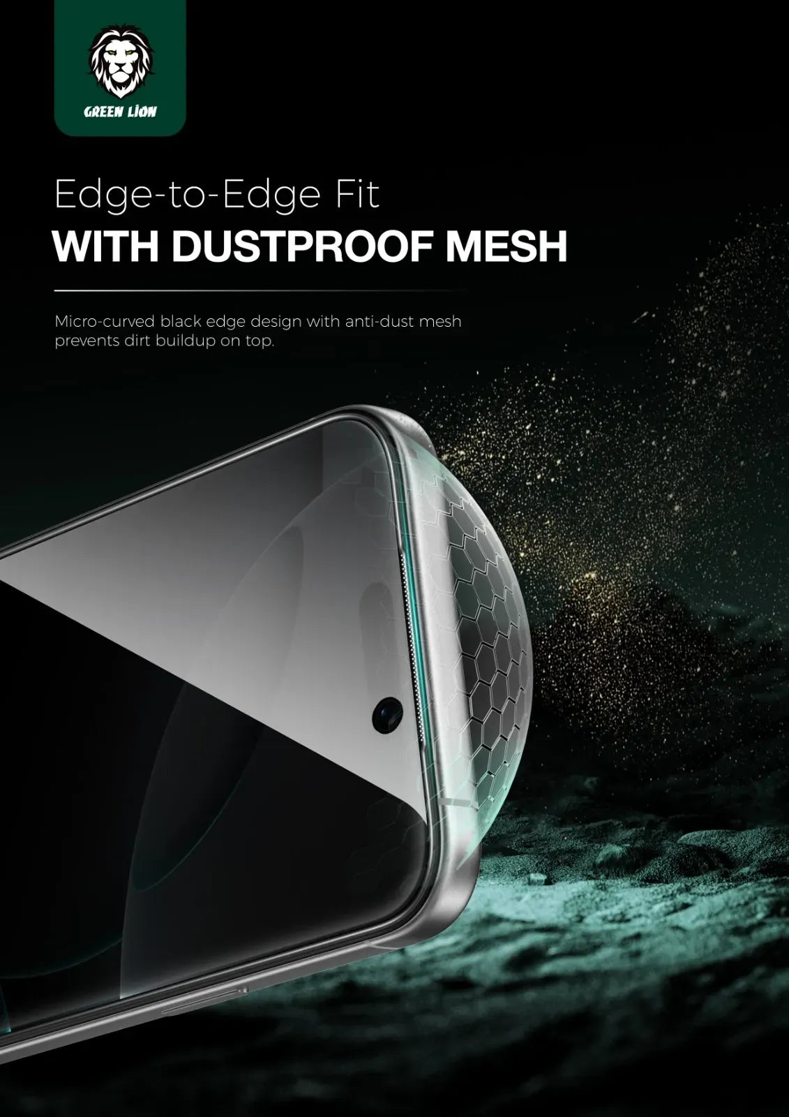 Green Lion 9 HSteve Privacy Screen Protector - Black Edge/Privacy – image 10