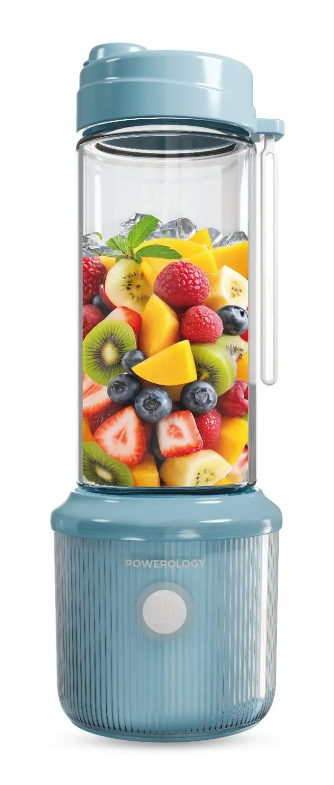 Powerology Press &Refresh Portable Blender - LightBlue